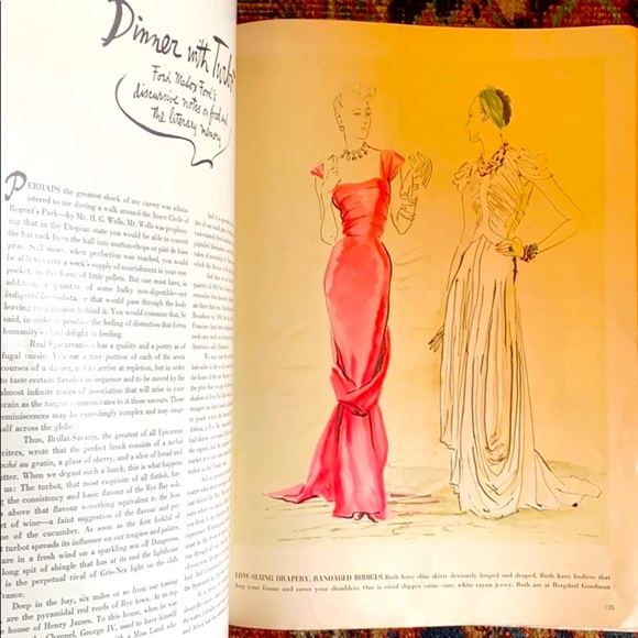 Rare 1939 VOGUE Magazine COCO CHANEL PARIS Opening ⭐️⭐️⭐️⭐️⭐️ - Picture 2 of 15